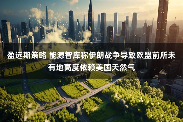 盈远期策略 能源智库称伊朗战争导致欧盟前所未有地高度依赖美国天然气